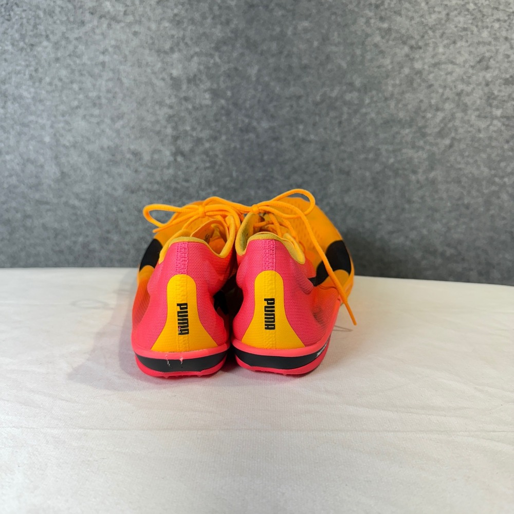 Puma Evospeed Nitro Elite Track Spikes Orange Pink Men US 11.5 Running Shoes - Picture 6 of 9